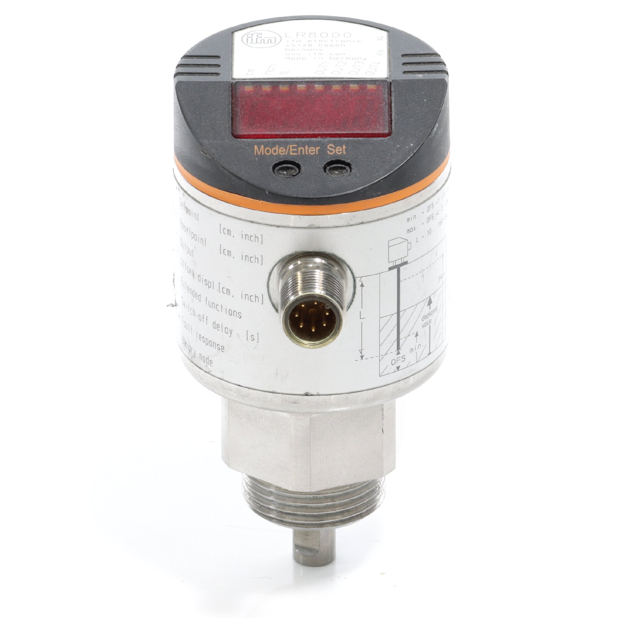 Kontinuierlicher Füllstandsensor LR0000B-BR34ASPKG/US Gebraucht